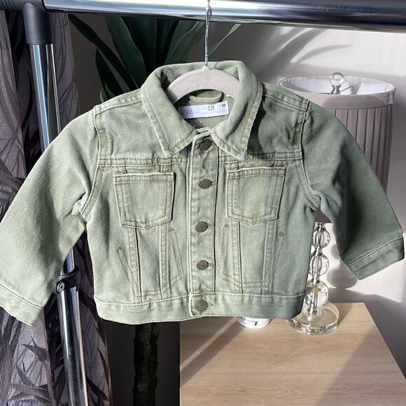 Zara Kids 100% cotton Jean Jacket Size 9-12 months - Picture 1 of 6